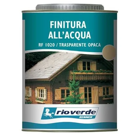 RENNER RIOVERDE RF1020 FINITURA CLASSICA TRASPARENTE OPACA ALL'ACQUA