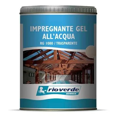 RENNER RIOVERDE RG1080 IMPREGNANTE GEL ALL'ACQUA PER LEGNO