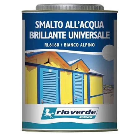 RL6160 SMALTO UNIVERSALE ALL'ACQUA BRILLANTE RENNER RIOVERDE