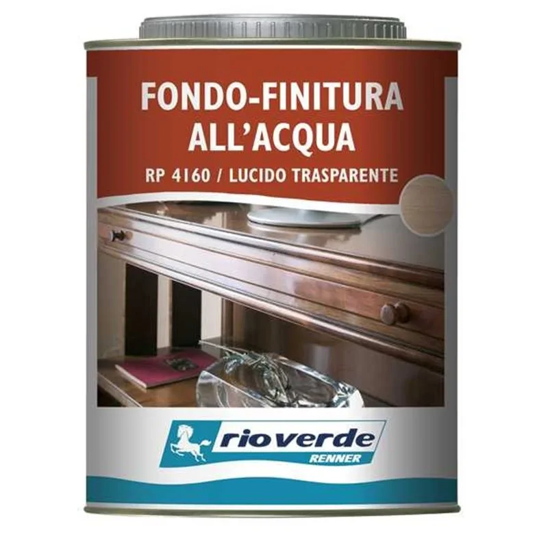 RP4160 FINITURA ALL'ACQUA TRASPARENTE LUCIDO RENNER RIOVERDE