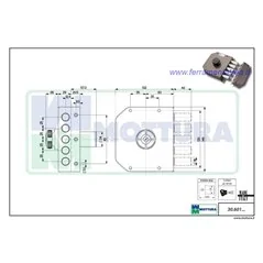 MOTTURA 30.601 SERRATURA CILINDRO A POMPA