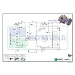 MOTTURA 30.640 SERRATURA CILINDRO A POMPA