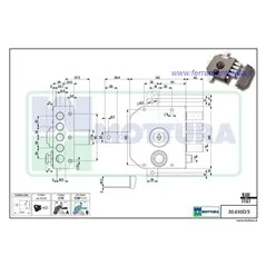 MOTTURA 30.650 SERRATURA CILINDRO A POMPA