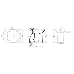 VASO BIDET PER DISABILI CON EROGATORE