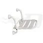 SEDILE DA BAGNO RIBALTABILE STANDARD IN ACCIAIO VERNICIATO