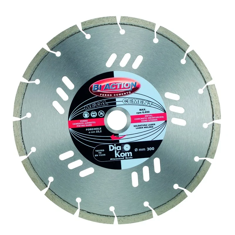 DISCO DIAMANTATO PROFESSIONALE BI-ACTION