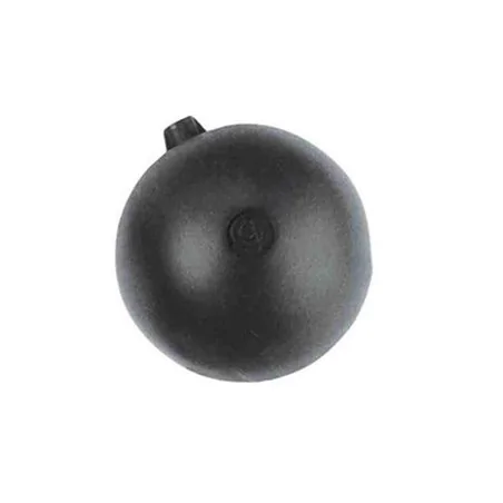 SFERA IN PLASTICA CON NOTTOLINO PER GALLEGGIANTE CON ASTA FILETTATA 5/16