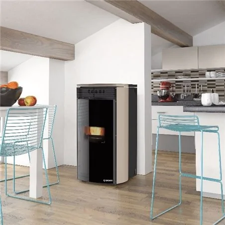 AQA F STYLE 8-30 STUFA A PELLET IDRO UNGARO