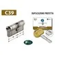 CILINDRO EUROPEO MOTTURA CHAMPIONS C39 CHIAVE/CHIAVE