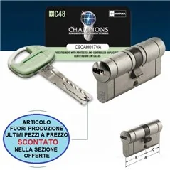 CILINDRO EUROPEO MOTTURA CHAMPIONS C48 CHIAVE/CHIAVE