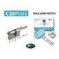 CILINDRO EUROPEO MOTTURA CHAMPIONS C28PLUS CHIAVE/PREDISPOSIZIONE POMOLO REGOLABILE CILINDRO EUROPEO MOTTURA CHAMPIONS C28PLUS CHIAVE/PREDISPOSIZIONE POMOLO REGOLABILE