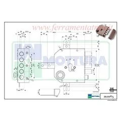 LOCK FOR CHAMPIONS EURO PROFILE CYLINDER MOTTURA 38.650