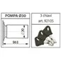 RIM BAR LOCK WITH DOUBLE PUMP CYLINDER MOTTURA 32.905 RIM BAR LOCK WITH DOUBLE PUMP CYLINDER MOTTURA 32.905