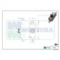 VERTICAL RIM LOCK INTERNAL KNOB MOTTURA 34.325