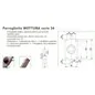 THREE-POINT RIM LOCK INTERNAL KNOB MOTTURA 34.330