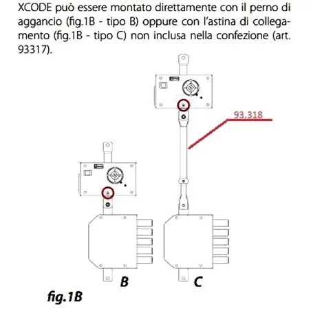 MOTTURA 93.318 ASTA REGISTRABILE PER INSERIMENTO ASTABLOCK MOTTURA