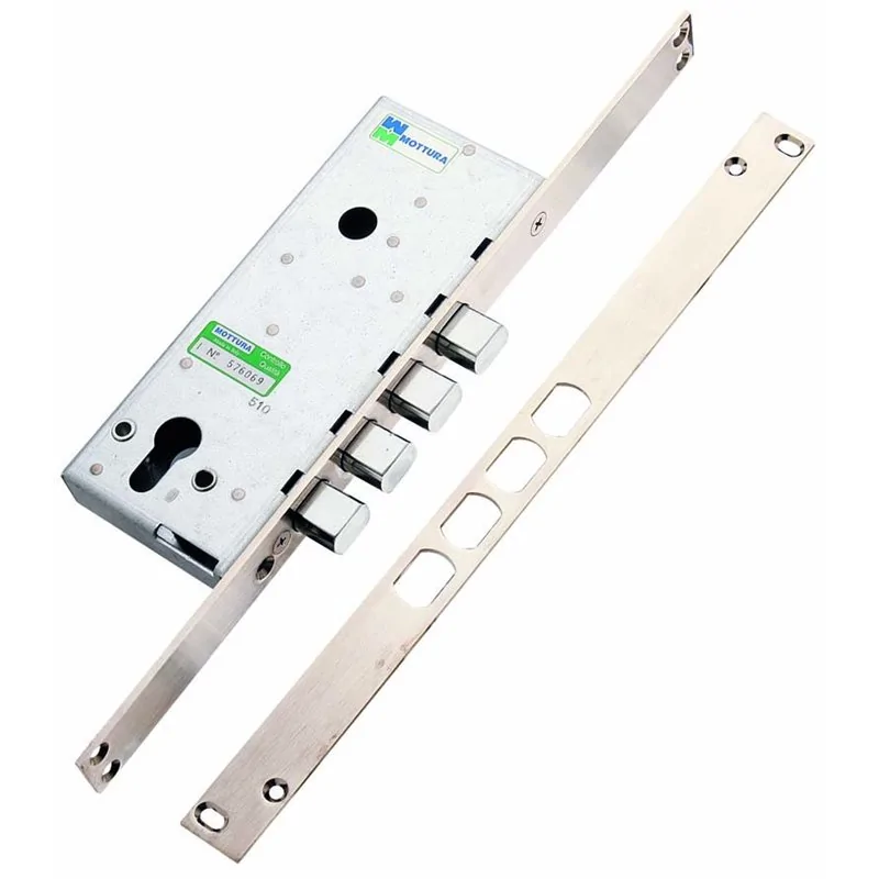 MOTTURA 85.110 LOCK FOR ARMOURED DOOR WITH EUROPROFILE CYLINDER MORTISE 25 MM