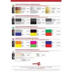 SMALTO SPRAY ACRILICO COLORAZIONI RAL AMBRO-SOL 400 ML