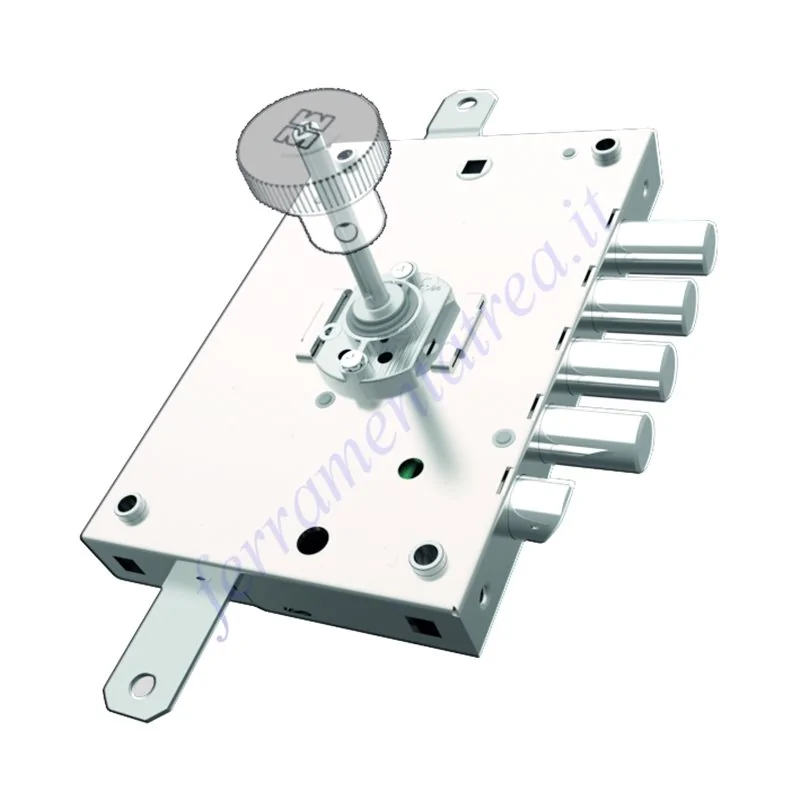 MOTTURA 3DKEY 3D.573 LOCK FOR ARMOURED DOOR RIM
