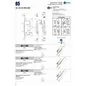 MOTTURA 85.140 LOCK FOR ARMOURED DOOR WITH EUROPROFILE CYLINDER MORTISE 25 MM