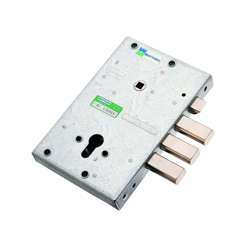 MOTTURA 85.578 SERRATURA A CILINDRO EUROPEO PER PORTA BLINDATA AD APPLICARE SPESSORE 25MM