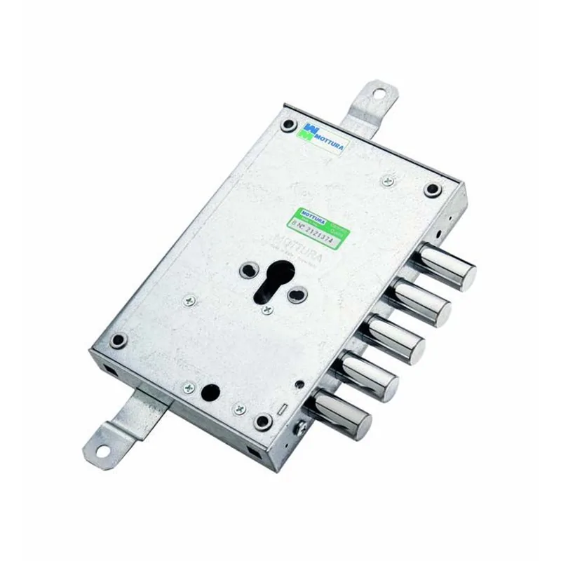 MOTTURA 85.383 SERRATURA A CILINDRO EUROPEO PER PORTA BLINDATA AD APPLICARE SPESSORE 30 MM