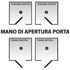 MOTTURA 85.991 SERRATURA A CILINDRO EUROPEO PER PORTA BLINDATA AD INFILARE SPESSORE 30 MM