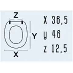 COPRIWATER MODELLO ISIDE DI CERAMICHE INCEA