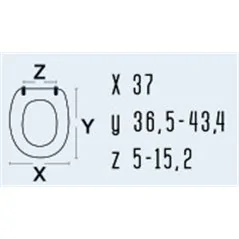 COPRIWATER MODELLO BONSAI DI CERAMICHE GLOBO