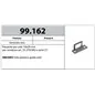 MOTTURA 99.162 PASSANTE PER ASTE 10x20 MM
