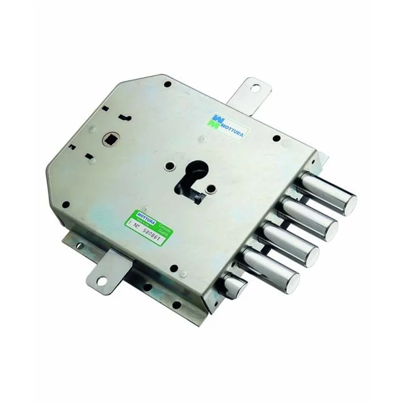 MOTTURA 85.555 SERRATURA A CILINDRO EUROPEO PER PORTA BLINDATA AD APPLICARE SPESSORE 30 MM