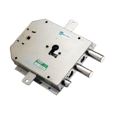 MOTTURA 85.557 SERRATURA A CILINDRO EUROPEO PER PORTA BLINDATA AD APPLICARE SPESSORE 30 MM