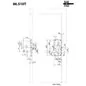 MOTTURA 86.510T LOCK GORILLA ANTIPANICO WITH PANIC BAR