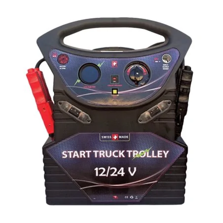 CAR AND TRUCK START BOOSTER START TRUCK TROLLEY P30 7400/3700 12/24V LEMANIA ENERGY