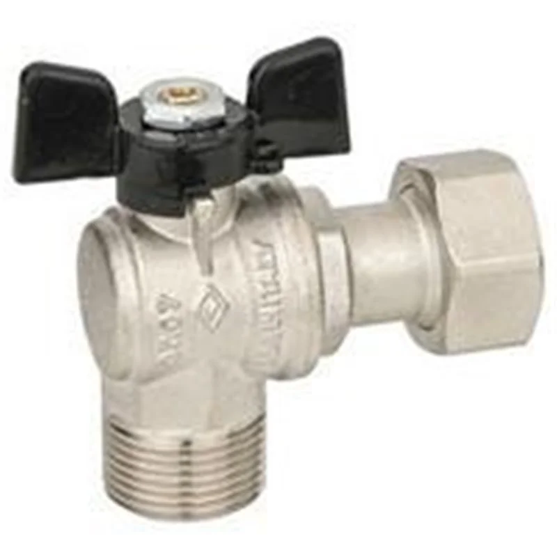 ARRESTO A SFERA CURVO MASCHIO CON CODOLO MARCHI NAZIONALI