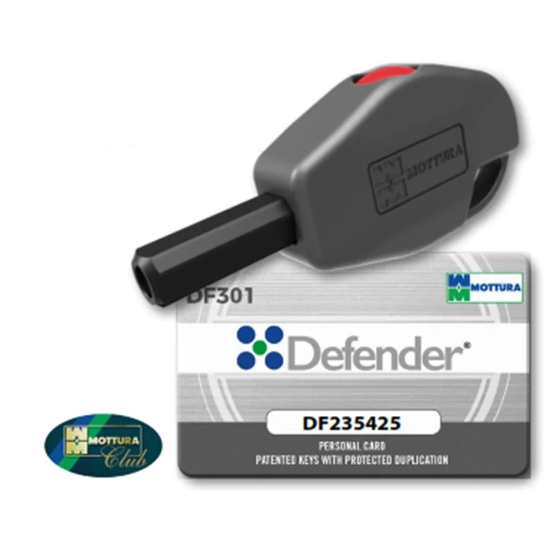 MOTTURA 92.354 CHIAVE SUPPLEMENTARE PER DEFENDER MAGNETICO MOTTURA DF301