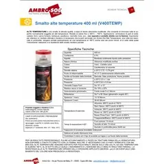 SMALTO SPRAY ALTA TEMPERATURA AMBRO-SOL 400 ML