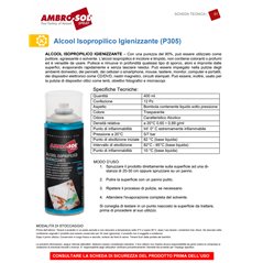 ALCOOL ISOPROPILICO IGIENIZZANTE SPRAY AMBRO-SOL 400 ML