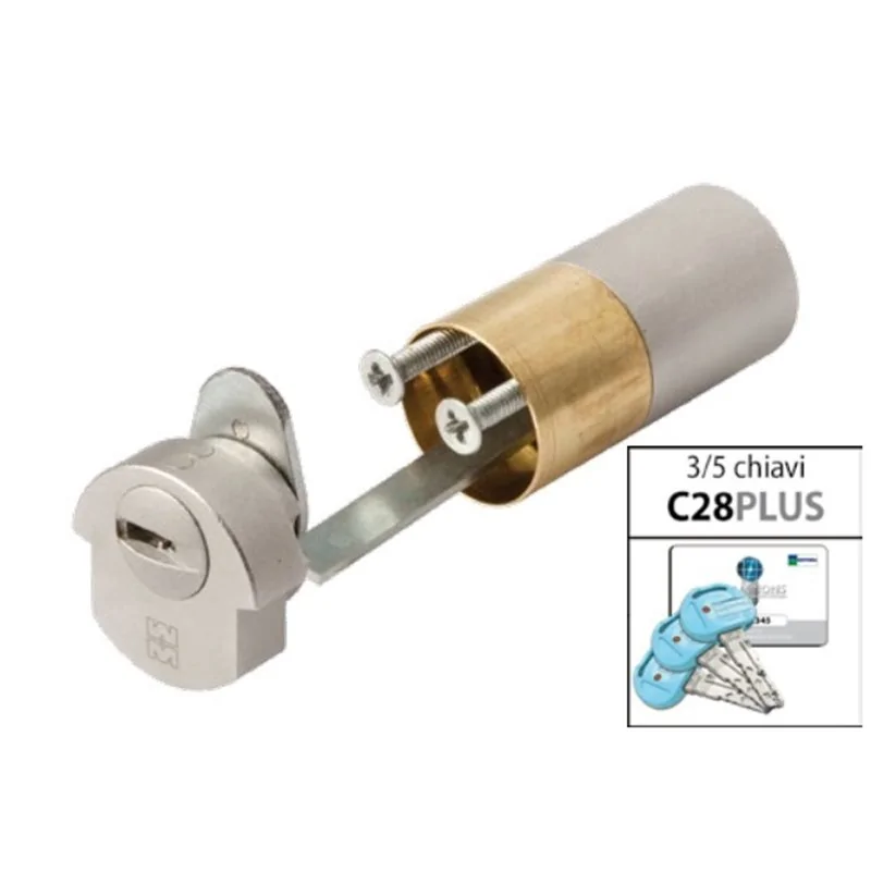 CILINDRO DI RICAMBIO MOTTURA PER SERRATURE ELETTRICHE TIPO CISA 50141