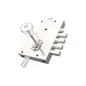 MOTTURA 3DKEY 3D.517 LOCK FOR ARMOURED DOOR RIM