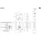 MOTTURA 3DKEY 3D.915 SERRATURA MULTIFUNZIONE AD APPLICARE MOTTURA 3DKEY 3D.915 SERRATURA MULTIFUNZIONE AD APPLICARE