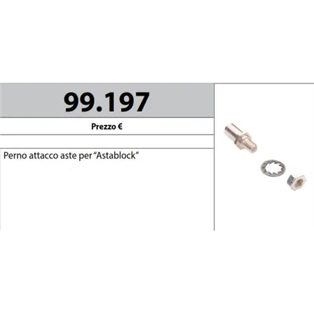 MOTTURA 99.197 BAR CONNECTION PIN FOR ASTABLOCK