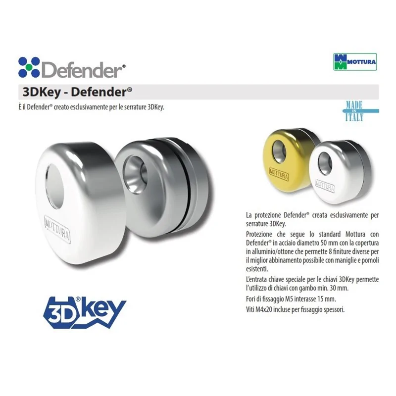 DEFENDER PER SERRATURE 3DKEY MOTTURA 94.925