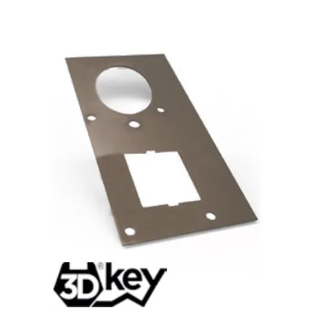 PIASTRA AL MANGANESE PER SERRATURE MULTIFUNZIONE MOTTURA 3DKEY ARTICOLO 94.423