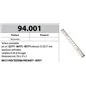 MOTTURA 94.001 TESTIERA SMONTABILE PER SERRATURE MOTTURA SERIE 52 SERIE 84 SERIE 85 SERIE 3DKEY