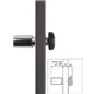 VERTICAL STRIP LOCK CILINDRO EXTERNAL A POMPA MOTTURA 32.995