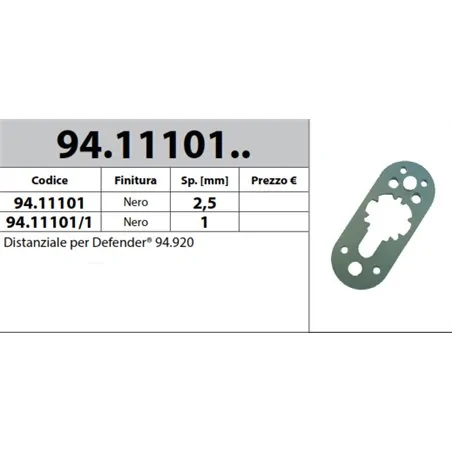 DISTANZIALE PER DEFENDER MOTTURA SERIE 32-37-47 ART. 99.11101