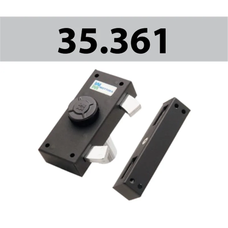 SIDE RIM LOCK INTERNAL KNOB AND EXTERNAL PUMP CYLINDER MOTTURA 35.361 SIDE RIM LOCK INTERNAL KNOB AND EXTERNAL PUMP CYLINDER MOTTURA 35.361