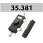THREE-POINT RIM LOCK INTERNAL KNOB AND EXTERNAL PUMP CYLINDER MOTTURA 35.381