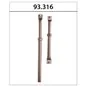 MOTTURA 93.316 ADJUSTABLE BAR PAIR FOR ASTABLOCK AND XCODE